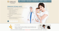 Desktop Screenshot of eskulap-cmc.pl