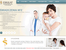 Tablet Screenshot of eskulap-cmc.pl